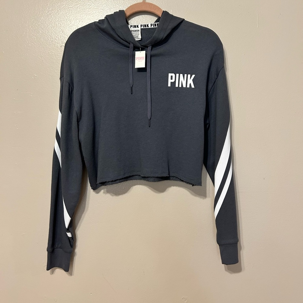 VS PINK cropped hoodie